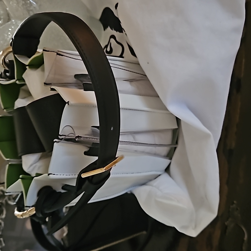 Sara Battaglia bag. NWT . Never worn. Bucket bag and more. Wednesday only .